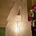 Number 21  hand-carved Ice Sculpture from Passion for Ice