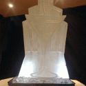1920's Martini Glass Vodka Luge from Passion for Ice