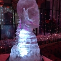 Day of the Dead Skull Vodka Luge from Passion for Ice