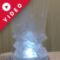 DW initials Vodka Luge from Passion for Ice