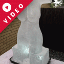 Female Torso Vodka Luge from Passion for Ice