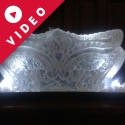 Masquerade Mask Vodka Luge from Passion for Ice