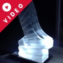 The Classic Ski Jump Vodka Luge from Passion for Ice