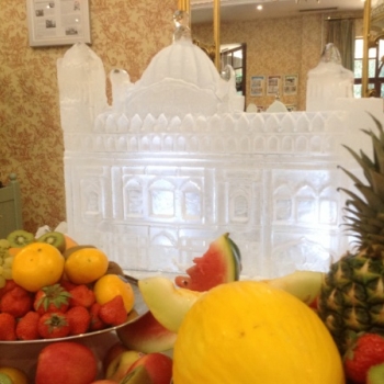 Golden Temple of Amritsar Ice Sculpture from Passion for Ice