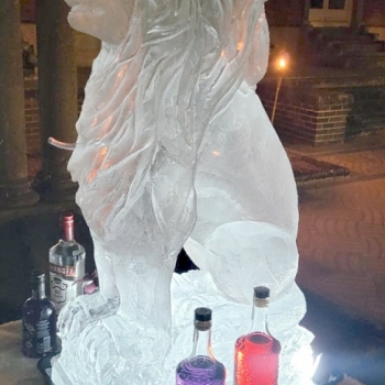 Aslan The Lion Vodka Luge from The Lion, The Witch and The Wardrobe by C S Lewis 