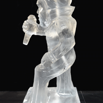 Elvis Vodka Luge from Passion for Ice