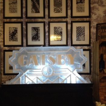 Gatsby Vodka Luge from Passion for Ice