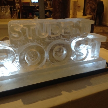Student Roost Vodka Luge from Passion for Ice