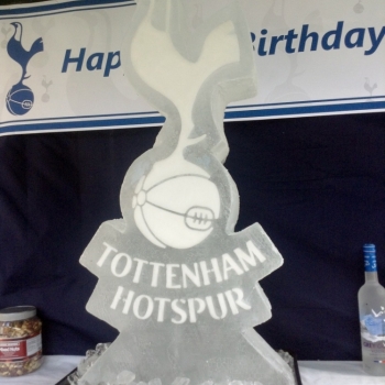 Tottenham Hotspur Vodka Luge from Passion for Ice