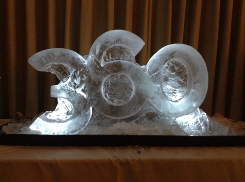 360 Vodka Luge from Passion for Ice