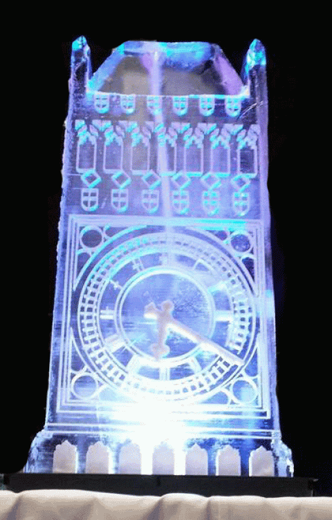Big Ben number 2 Vodka Luge from Passion for Ice