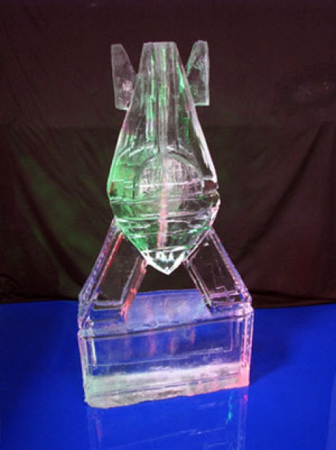 Bomb version 2 Vodka Luge from Pasion for Ice