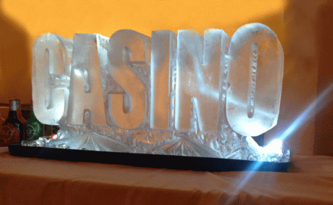 Lloyd's Banking CASINO Vodka Luge from Passion for Ice