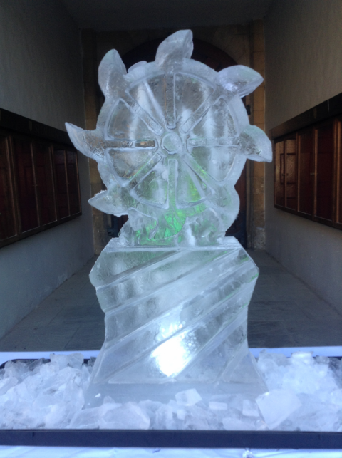 Catharine Wheel Vodka Luge from Passion for Ice