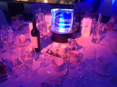 CEVA Awards Night 2019 Ice Centre Table Pieces from Passion for Ice