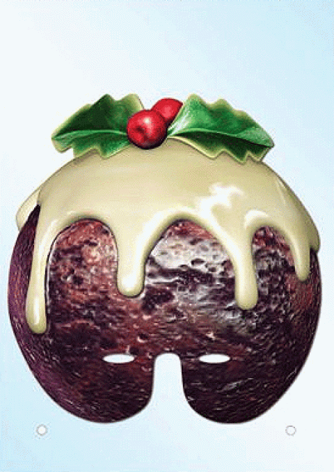 Christmas Pudding Face Mask from Passion for Ice