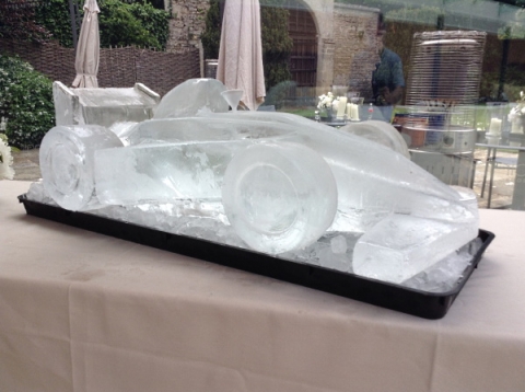 F1 racing car Vodka Luge from Passion for Ice