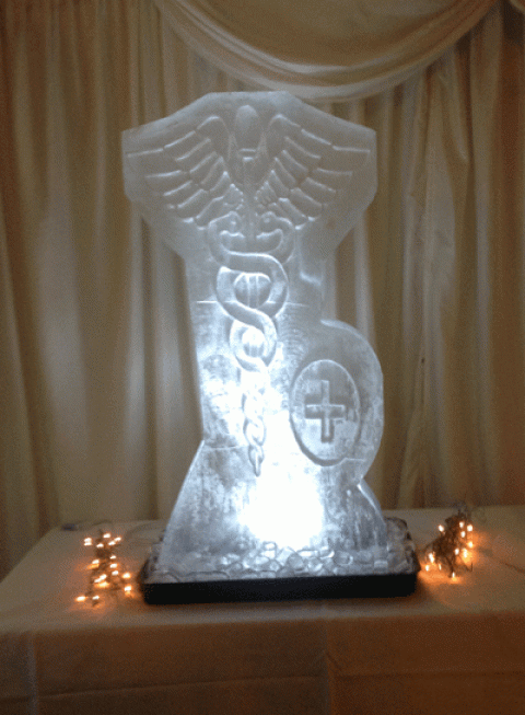 Hippocratic Oath Vodka Luge from Passion for Ice