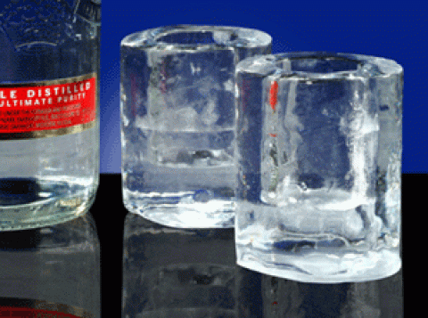 Ice Shot Glasses from Passion for Ice
