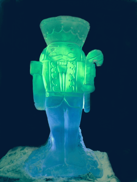 Nutcracjler Vodka Luge from Passion for Ice