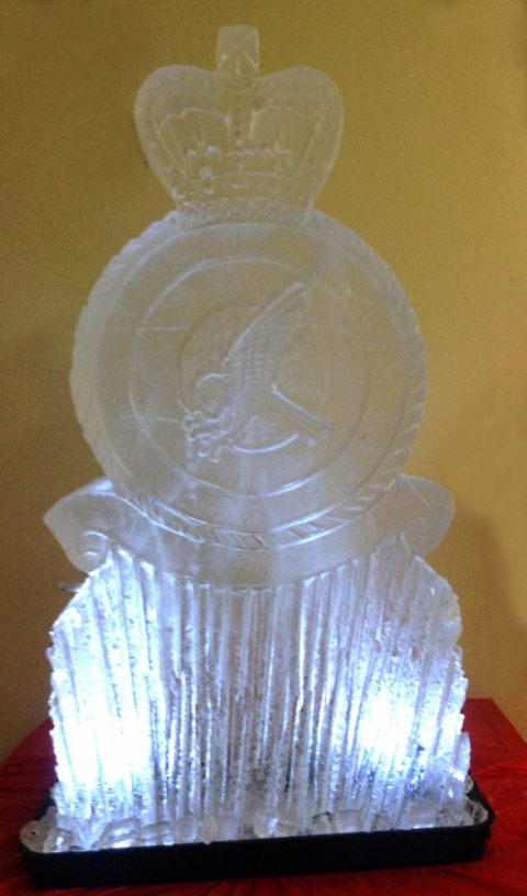 RAF Marham TIW Vodka Luge from Passion for Ice