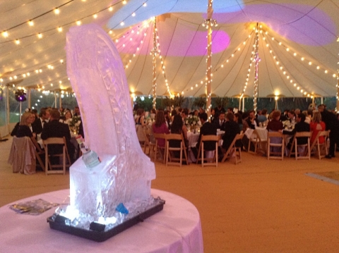 Eager on looking guests at the Ski Jump Vodka Luge from Passion for Ice
