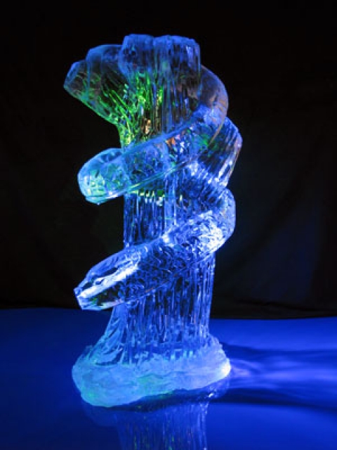 Snake Ice Sculpture from Passion for Ice