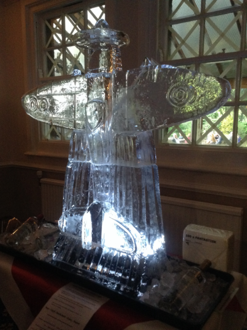 Spitfire Vertical 2 Vodka Luge from Passion for Ice