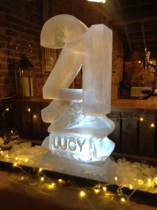21  Vodka Luge from Passion for Ice