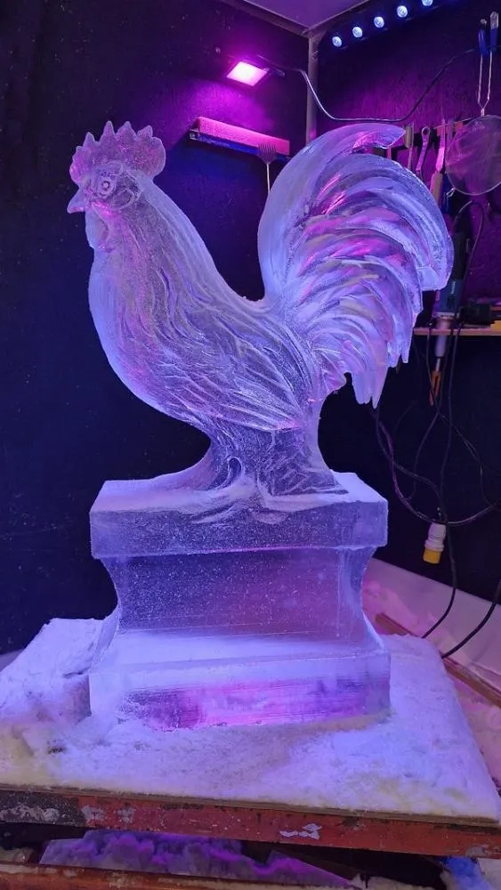Cockerel Vodka Luge