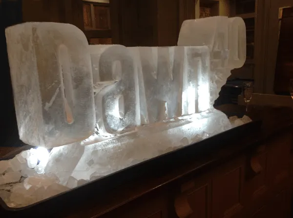  DAWN40 Vodka Luge from Passion for Ice