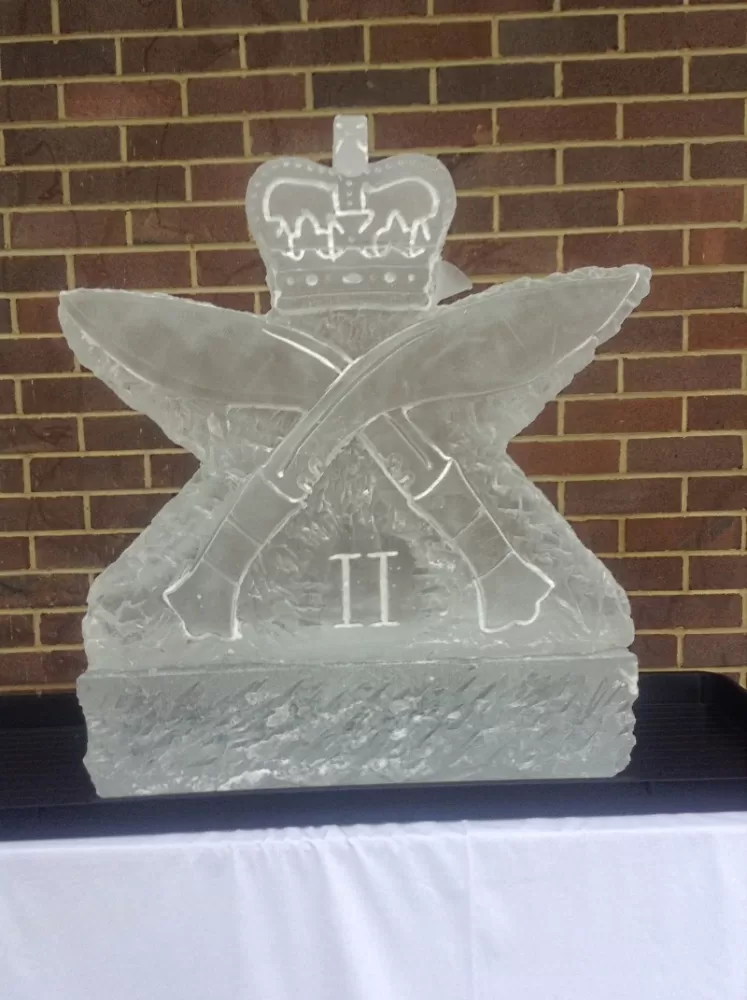 Gurkha 2nd Rifles Vodka Luge from Passion for ice