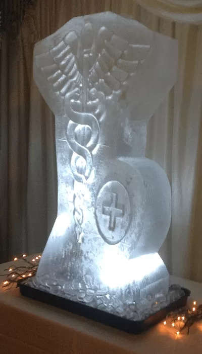 The Hippocratic Oath Vodka Luge from Passion for Ice