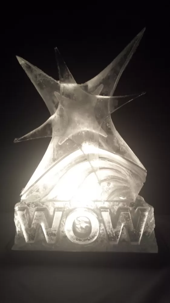 The WOW Awards Night Vodka Luge from Passion for Ice