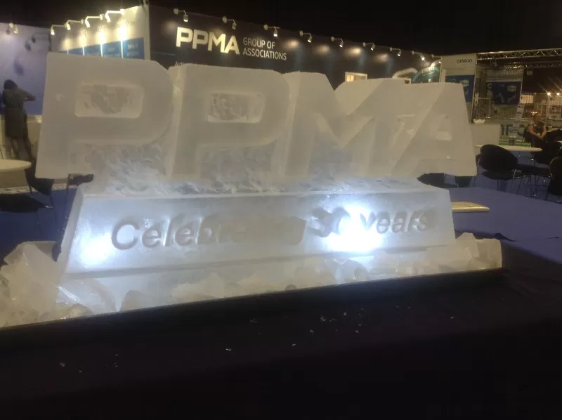 PPMA Exhibition at the NEC Vodka Luge from Passion for Ice