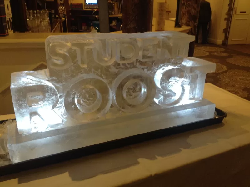 Student Roost Vodka Luge from Passion for Ice
