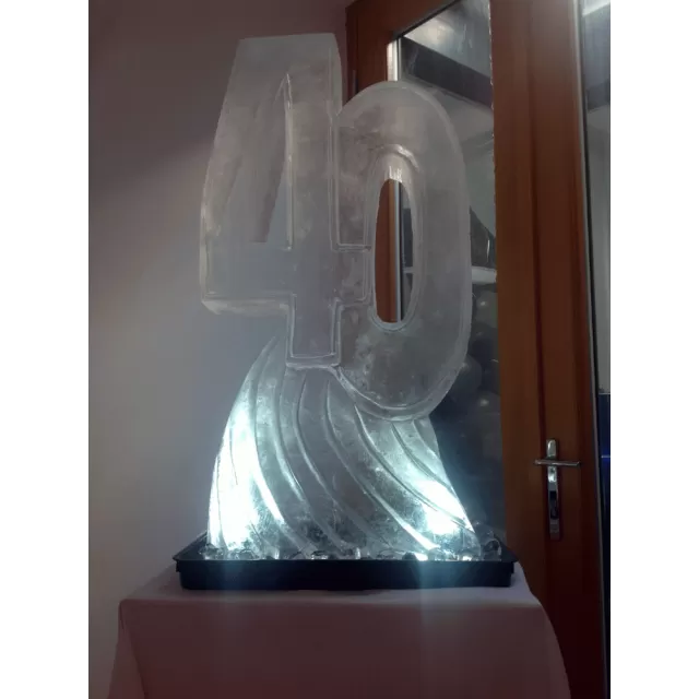 Number 40 Vodka Luge from Passion for Ice