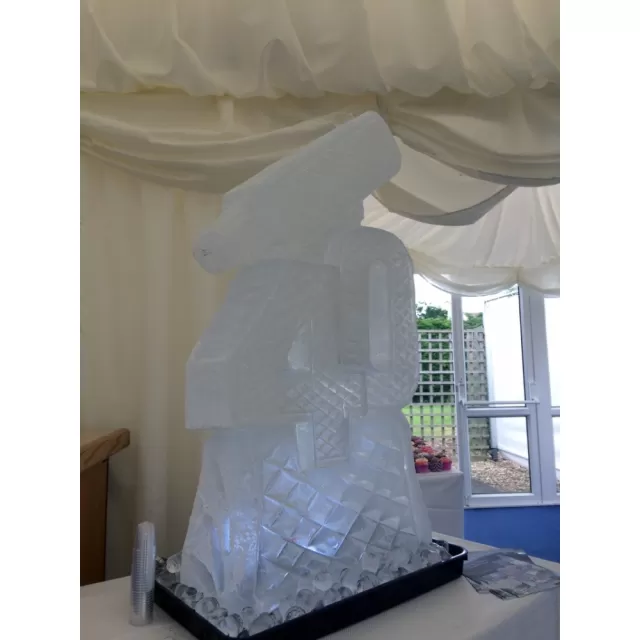 40 with Bottle Vodka Luge from Passion for Ice