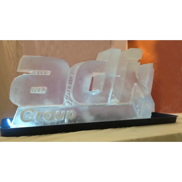 ADI Logo ice sculpture from Passion for Ice
