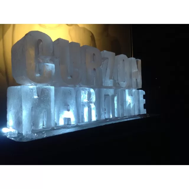 Curzon Maritime Vodka Luge from Passion for Ice