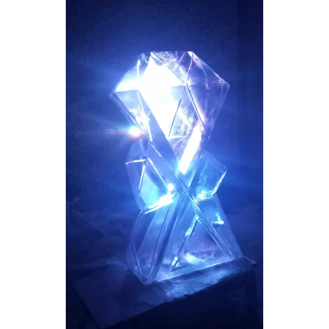 Diamond number 4 Vodka Luge from Passion for Ice