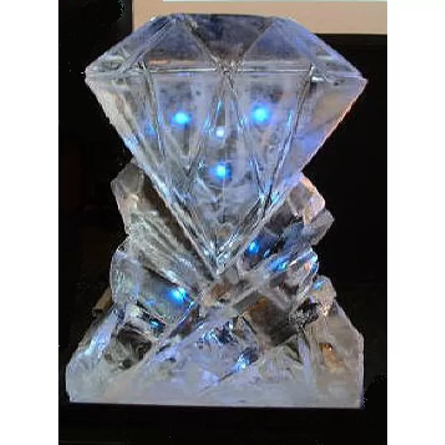 Diamond Number 1 Vodka Luge from Passion for Ice