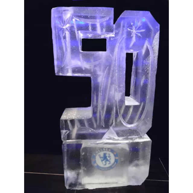 Number 50  hand-carved Vodka Luge from Passion for Ice