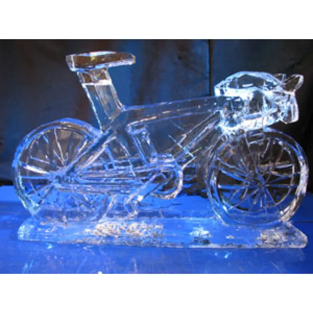 Racing Bicycle Ice Sculpture from Passion for Ice