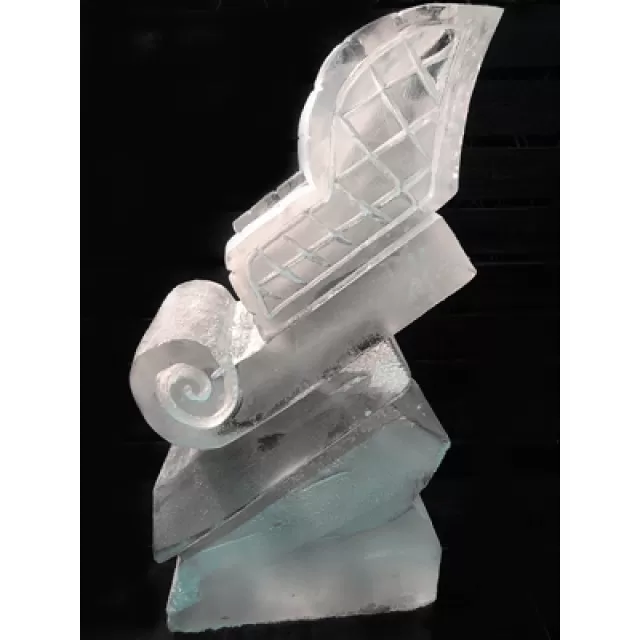 Christmas Sleigh Vodka Luge from Passion for Ice