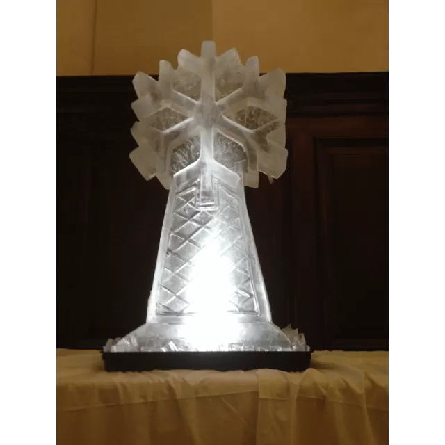 Snowflake Vodka Luge from Passion for Ice