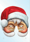 Santa Clause Face Mask